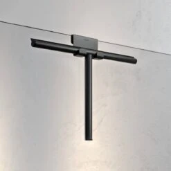 Tiger Caddy - Douchehaak - Glaspaneel Dikte 6-8 Mm - 3,5 X 7 X 5 Cm - Zwart -Badkamerproducten Winkel 1200x1200 1379