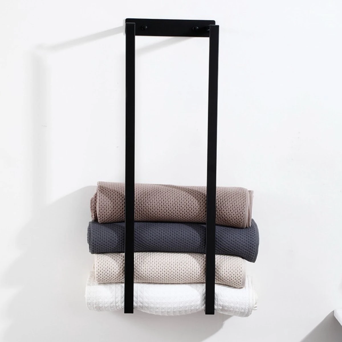 Liviner Stainless Handdoekrek - Handdoekrek Badkamer - Zwart - Handdoekenrek - Handdoekhouder - RVS 8 Liviner Stainless Handdoekrek - Handdoekrek Badkamer - Zwart - Handdoekenrek - Handdoekhouder - RVS - Afbeelding 6