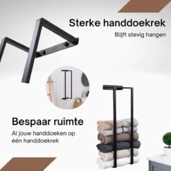 Liviner Stainless Handdoekrek - Handdoekrek Badkamer - Zwart - Handdoekenrek - Handdoekhouder - RVS 19 Liviner Stainless Handdoekrek - Handdoekrek Badkamer - Zwart - Handdoekenrek - Handdoekhouder - RVS -Badkamerproducten Winkel 1200x1200 1395