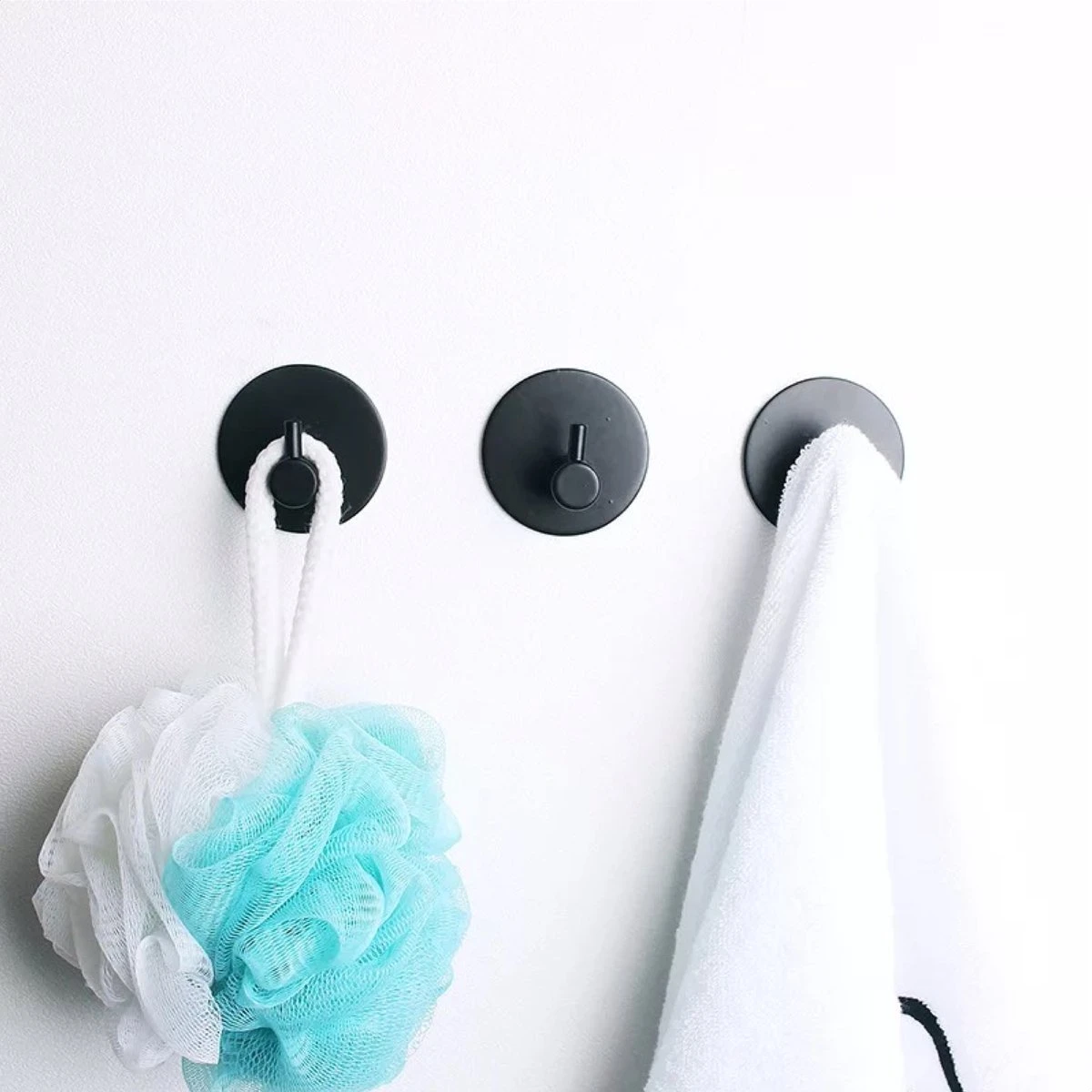 4x Handdoekhaakjes (Zelfklevend) Van RVS Zwart – Zelfklevende Haakjes – Wandhaak – Badkamer Accessoires – Ophanghaken Voor Keuken Toilet Of WC 11 4x Handdoekhaakjes (Zelfklevend) Van RVS Zwart – Zelfklevende Haakjes – Wandhaak – Badkamer Accessoires – Ophanghaken Voor Keuken Toilet Of WC - Afbeelding 9