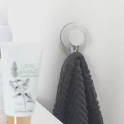 Tiger Urban - Handdoekhaak Groot (1x) - ø 5 Cm - Inclusief 2 Decorringen - Wit -Badkamerproducten Winkel 1200x1200 1413