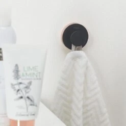 Tiger Urban - Handdoekhaak Groot (1x) - ø 5 Cm - Inclusief 2 Decorringen - Zwart -Badkamerproducten Winkel 1200x1200 1423