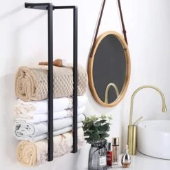 Handdoekrek - 70 Cm - RVS - Handdoekhouder BaderiQ Paris Large - MODEL 2023 - Schroeven Of Plakken - Handdoekenhouders - Handdoekhaak - Handdoek Organizer - Rvs Mat Zwart Poedercoating - Large H70xB20xD14 - Ook Beschikbaar In 40 Cm 18 Handdoekrek - 70 Cm - RVS - Handdoekhouder BaderiQ Paris Large - MODEL 2023 - Schroeven Of Plakken - Handdoekenhouders - Handdoekhaak - Handdoek Organizer - Rvs Mat Zwart Poedercoating - Large H70xB20xD14 - Ook Beschikbaar In 40 Cm -Badkamerproducten Winkel 1200x1200 1427