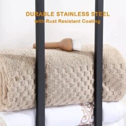 Handdoekrek - 70 Cm - RVS - Handdoekhouder BaderiQ Paris Large - MODEL 2023 - Schroeven Of Plakken - Handdoekenhouders - Handdoekhaak - Handdoek Organizer - Rvs Mat Zwart Poedercoating - Large H70xB20xD14 - Ook Beschikbaar In 40 Cm 21 Handdoekrek - 70 Cm - RVS - Handdoekhouder BaderiQ Paris Large - MODEL 2023 - Schroeven Of Plakken - Handdoekenhouders - Handdoekhaak - Handdoek Organizer - Rvs Mat Zwart Poedercoating - Large H70xB20xD14 - Ook Beschikbaar In 40 Cm -Badkamerproducten Winkel 1200x1200 1430