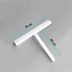 Douchewisser Wit Met Magneetstrip - Badkamer Accessoires - Raamwisser - Trekker Douche - Silicone - 21cm X 20cm -Badkamerproducten Winkel 1200x1200 1446