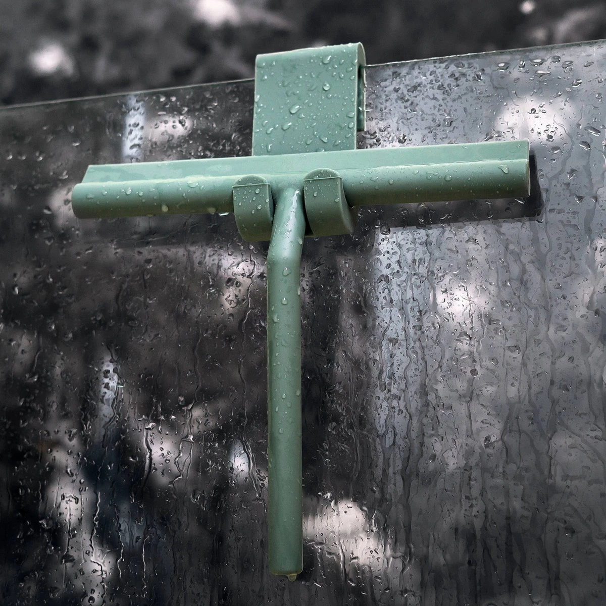 Douchewisser Groen Met Ophangsysteem- Badkamer Accessoires- Raamwisser- Trekker Douche- Silicone- 21cm X 16cm 3 Douchewisser Groen Met Ophangsysteem- Badkamer Accessoires- Raamwisser- Trekker Douche- Silicone- 21cm X 16cm