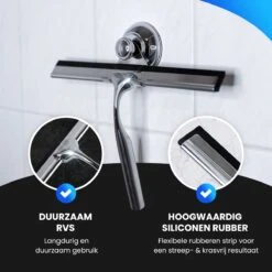 Douchewisser Met Ophangsysteem - Raamwisser - Raamtrekker - RVS - Extra Siliconen Strip 11 Douchewisser Met Ophangsysteem - Raamwisser - Raamtrekker - RVS - Extra Siliconen Strip -Badkamerproducten Winkel 1200x1200 1452