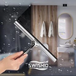 Douchewisser Met Ophangsysteem - Raamwisser - Raamtrekker - RVS - Extra Siliconen Strip 15 Douchewisser Met Ophangsysteem - Raamwisser - Raamtrekker - RVS - Extra Siliconen Strip -Badkamerproducten Winkel 1200x1200 1456