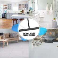 Vloertrekker Met Steel - Vloerwisser Voor In Badkamer - Watertrekker Douche - Douchewisser Zwart -Badkamerproducten Winkel 1200x1200 1476