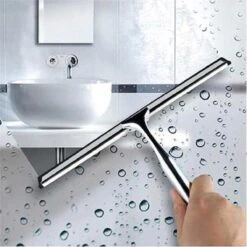 Aquafy Raamwisser RVS - Incl. Douchespons - Douchetrekker Voor Badkamer - Raamwisser Douche - Douchewisser RVS - Luxe Trekker Met Ophanghaak -Badkamerproducten Winkel 1200x1200 1513