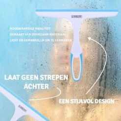 LIVELYY - Professionele Douchewisser - Raamwisser - Douche Trekker - Douchewissers - Aqua Blauw -Badkamerproducten Winkel 1200x1200 1526