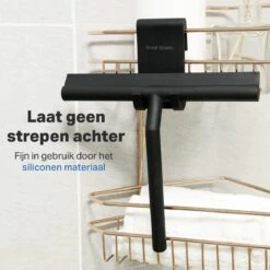 Vivid Green Siliconen Douchewisser Met Ophangsysteem – Raamwisser – Trekker Douche - Badkamer Accesoires – Wisser - Zwart -Badkamerproducten Winkel 1200x1200 1566