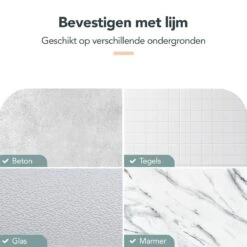 Doucherek - Doucherek Zonder Boren - Doucherekjes - Doucherek Hangend - Doucherekje - Doucherekje Zonder Boren - Doucherek Zwart - Hoek - 2 Stuks - Met Haakjes - Inclusief Montage Materiaal - Hoogwaardig Afgewerkt - EJC Products -Badkamerproducten Winkel 1200x1200 1610