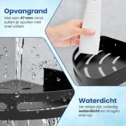 Merkloos Doucherek Zonder Boren – Doucherek – Badkamerrek – Zwart RVS – Zonder Boren – IP68 Waterdicht – 8KG Draagkracht – 2 Stuks 17 Merkloos Doucherek Zonder Boren – Doucherek – Badkamerrek – Zwart RVS – Zonder Boren – IP68 Waterdicht – 8KG Draagkracht – 2 Stuks -Badkamerproducten Winkel 1200x1200 1626