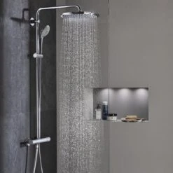 GROHE Euphoria Massage 110 Douchekop - Ø 11 Cm - 3 Straalsoorten - Chroom - 27221000 -Badkamerproducten Winkel 1200x1200 163
