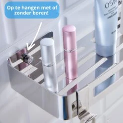 BrandtBergkamp RVS Doucherek 2 Laags – Zonder Boren – Doucherekje Hangend – Badkamerrek Zilver 18 BrandtBergkamp RVS Doucherek 2 Laags – Zonder Boren – Doucherekje Hangend – Badkamerrek Zilver -Badkamerproducten Winkel 1200x1200 1652