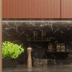 BrandtBergkamp RVS Doucherek 2 Laags – Zonder Boren – Doucherekje Hangend – Badkamerrek Zwart -Badkamerproducten Winkel 1200x1200 1662