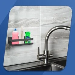 Roegaarden Doucherek Zonder Boren - Doucherekjes - Hangend - Zwart RVS - 23 CM -Badkamerproducten Winkel 1200x1200 1684