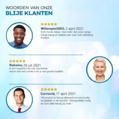 WITTS Doucherek - 2 Laags - Doucherek Zonder Boren - Doucherek Hangend - Doucherekje – Roestvrijj -Badkamerproducten Winkel 1200x1200 1691