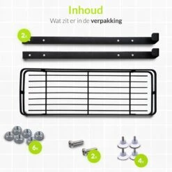 Doucherek Aan Douchewand - Zwart - Doucherekje Hangend - Zonder Boren -Badkamerproducten Winkel 1200x1200 1699