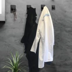 Dubbele Doucherek Zwart Zonder Boren – Sterke Lijmbasis - Badkamer Rek – Hoek – Doucherekjes – Incl. Schroeven – Incl. 2 Haken -Badkamerproducten Winkel 1200x1200 1719