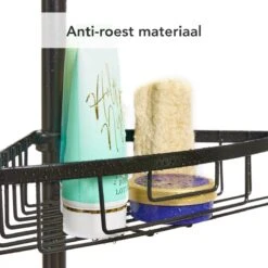 Ogoods Telescopisch Doucherek Inclusief 4 Manden - Zwart - Badkamerrek - Zonder Boren - In Hoogte Verstelbaar - Opbergsysteem 16 Ogoods Telescopisch Doucherek Inclusief 4 Manden - Zwart - Badkamerrek - Zonder Boren - In Hoogte Verstelbaar - Opbergsysteem -Badkamerproducten Winkel 1200x1200 1744