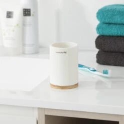 Sealskin Grace - Tandenborstelbeker Vrijstaand - Wit -Badkamerproducten Winkel 1200x1200 1794