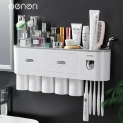 Tandenborstelhouder Badkamer - LB545 – Elektrische Tandenborstel Houder - Opbergbox - Tandenborstel - Automatische Tandpasta Knijper Dispenser - Badkamer Accessoires -Badkamerproducten Winkel 1200x1200 1804