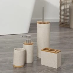 Sealskin Grace Tandenborstelhouder Vrijstaand - Zand -Badkamerproducten Winkel 1200x1200 1816