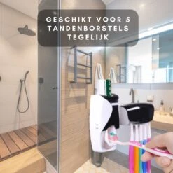 Tandpasta Dispenser - Tandenborstel Houder - Tandpasta Knijper - Tube Knijper - Tandpasta Houder - Geschikt Voor Elektrische Tandenborstel -Badkamerproducten Winkel 1200x1200 1825