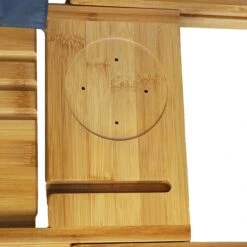 IVOL Badplank Bamboe - Badplank Hout Met Badrek Houders - Uitschuifbaar - 75 Tot 110 Cm -Badkamerproducten Winkel 1200x1200 1881