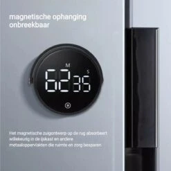 Merkloos Douchetimer - Douchewekker - Magnetisch - Digitaal - Spatwaterdicht - Zwart 15 Merkloos Douchetimer - Douchewekker - Magnetisch - Digitaal - Spatwaterdicht - Zwart -Badkamerproducten Winkel 1200x1200 2044