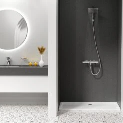 Regendouchekop Deluxe - ø 28CM - Douchekop Met Doucheslang En Douchekophouder - RVS 15 Regendouchekop Deluxe - ø 28CM - Douchekop Met Doucheslang En Douchekophouder - RVS -Badkamerproducten Winkel 1200x1200 205