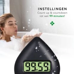Lifect® Douchetimer 5 Minuten - Douche Wekker - Zandloper- Timer - Douche Klok - Showertimer- Douchecoach- Timer Douche -Badkamerproducten Winkel 1200x1200 2058