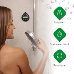 Lifect® Douchetimer 5 Minuten - Douche Wekker - Zandloper- Timer - Douche Klok - Showertimer- Douchecoach- Timer Douche -Badkamerproducten Winkel 1200x1200 2059