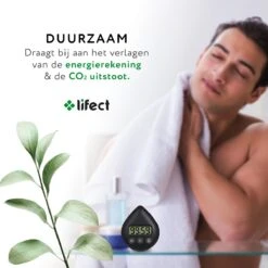 Lifect® Douchetimer 5 Minuten - Douche Wekker - Zandloper- Timer - Douche Klok - Showertimer- Douchecoach- Timer Douche -Badkamerproducten Winkel 1200x1200 2060