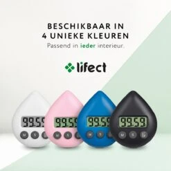 Lifect® Douchetimer 5 Minuten - Douche Wekker - Zandloper- Timer - Douche Klok - Showertimer- Douchecoach- Timer Douche -Badkamerproducten Winkel 1200x1200 2061