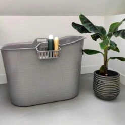 Zitbad Voor Volwassenen – 200L – Bath Bucket – Met Bruisballen – Grijs -Badkamerproducten Winkel 1200x1200 2088