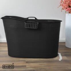 EKEO Zitbad - 210L - Mobiele Badkuip - Bath Bucket - Zwart -Badkamerproducten Winkel 1200x1200 2121
