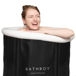 BATHBOY® Amsterdam Zitbad Opvouwbaar - Voor Volwassenen - Opblaasbaar Bad - Bath Bucket