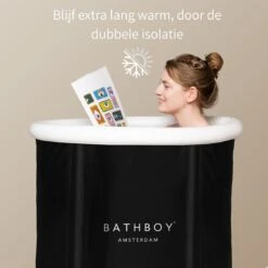 BATHBOY® Amsterdam Zitbad Opvouwbaar - Voor Volwassenen - Opblaasbaar Bad - Bath Bucket -Badkamerproducten Winkel 1200x1200 2139