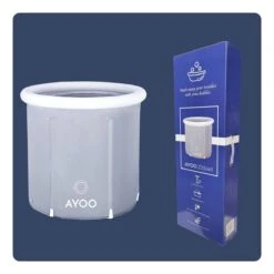 AYOO® Zitbad - Opblaasbaar Bad - Opvouwbaar Bad - Wim Hof Methode - Ijsbad - Badkuip - Zitbad Voor Volwassenen - Bathtub - Zitbaden - Bath Bucket - Inclusief Voetpomp - Grijs 18 AYOO® Zitbad - Opblaasbaar Bad - Opvouwbaar Bad - Wim Hof Methode - Ijsbad - Badkuip - Zitbad Voor Volwassenen - Bathtub - Zitbaden - Bath Bucket - Inclusief Voetpomp - Grijs -Badkamerproducten Winkel 1200x1200 2149