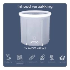 AYOO® Zitbad - Opblaasbaar Bad - Opvouwbaar Bad - Wim Hof Methode - Ijsbad - Badkuip - Zitbad Voor Volwassenen - Bathtub - Zitbaden - Bath Bucket - Inclusief Voetpomp - Grijs 19 AYOO® Zitbad - Opblaasbaar Bad - Opvouwbaar Bad - Wim Hof Methode - Ijsbad - Badkuip - Zitbad Voor Volwassenen - Bathtub - Zitbaden - Bath Bucket - Inclusief Voetpomp - Grijs -Badkamerproducten Winkel 1200x1200 2150
