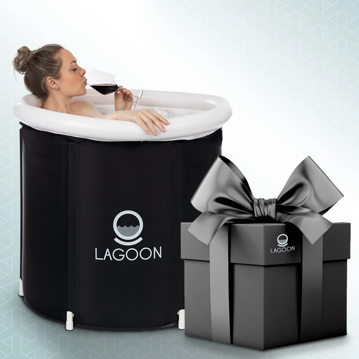 Lagoon® Opblaasbaar Zitbad Voor Volwassenen Bathbucket - Met Relaxing Giftset - Wim Hof Methode - Opvouwbaar & Inklapbaar Spa Bad - Bath Bucket - IJsbad - Opblaasbad - Dompelbad 3 Lagoon® Opblaasbaar Zitbad Voor Volwassenen Bathbucket - Met Relaxing Giftset - Wim Hof Methode - Opvouwbaar & Inklapbaar Spa Bad - Bath Bucket - IJsbad - Opblaasbad - Dompelbad
