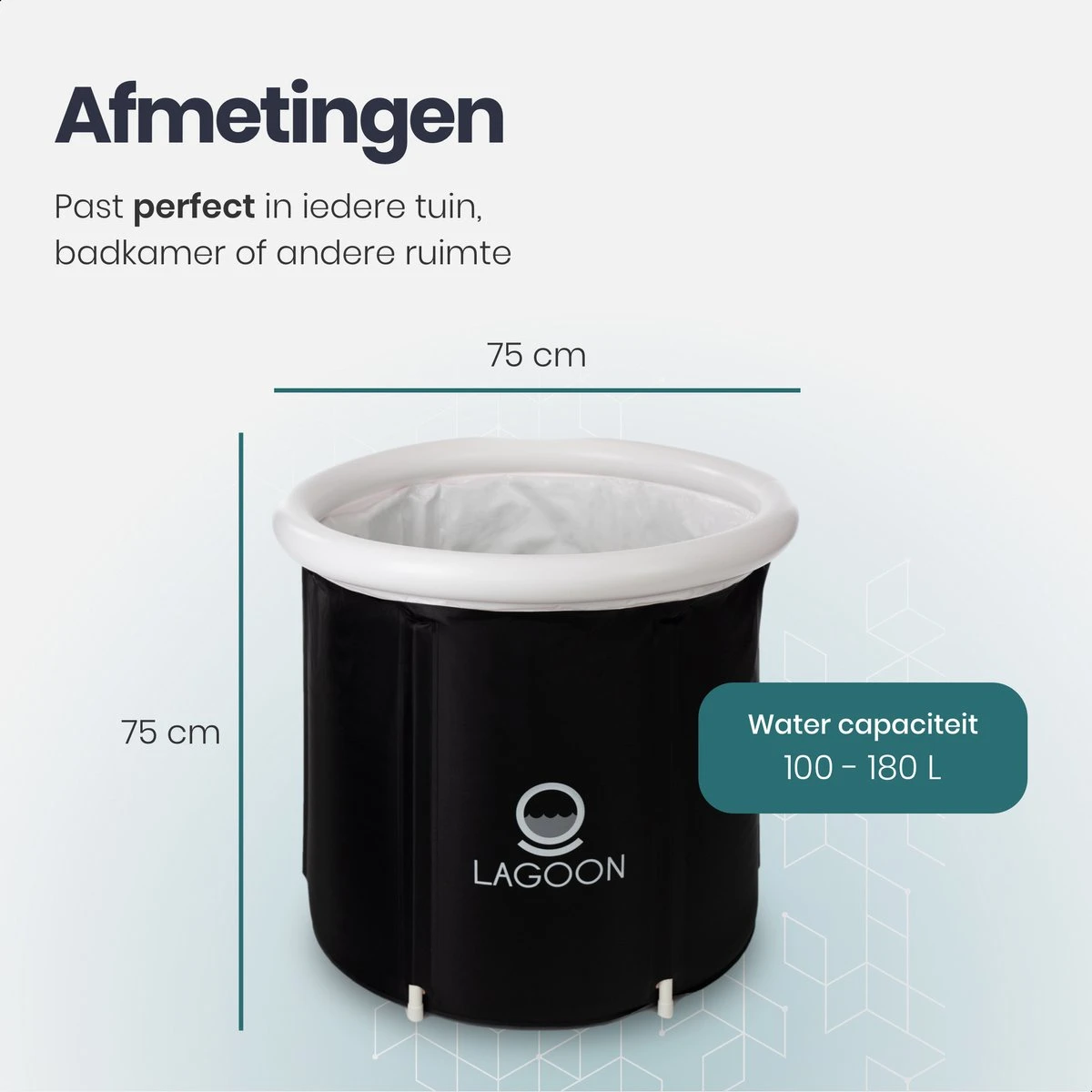 Lagoon® Opblaasbaar Zitbad Voor Volwassenen Bathbucket - Met Relaxing Giftset - Wim Hof Methode - Opvouwbaar & Inklapbaar Spa Bad - Bath Bucket - IJsbad - Opblaasbad - Dompelbad 7 Lagoon® Opblaasbaar Zitbad Voor Volwassenen Bathbucket - Met Relaxing Giftset - Wim Hof Methode - Opvouwbaar & Inklapbaar Spa Bad - Bath Bucket - IJsbad - Opblaasbad - Dompelbad - Afbeelding 5