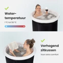 Lagoon® Opblaasbaar Zitbad Voor Volwassenen Bathbucket - Met Relaxing Giftset - Wim Hof Methode - Opvouwbaar & Inklapbaar Spa Bad - Bath Bucket - IJsbad - Opblaasbad - Dompelbad 20 Lagoon® Opblaasbaar Zitbad Voor Volwassenen Bathbucket - Met Relaxing Giftset - Wim Hof Methode - Opvouwbaar & Inklapbaar Spa Bad - Bath Bucket - IJsbad - Opblaasbad - Dompelbad -Badkamerproducten Winkel 1200x1200 2166