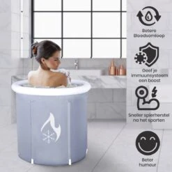 Zitbad Voor Volwassenen - Bath Bucket - Ijsbad - Ice Bath - Inklapbaar Bad - Wim Hof Methode - Opblaasbaarbad - Inclusief Voetpomp - Inclusief Ingebouwd Zitkussen - Grijs 17 Zitbad Voor Volwassenen - Bath Bucket - Ijsbad - Ice Bath - Inklapbaar Bad - Wim Hof Methode - Opblaasbaarbad - Inclusief Voetpomp - Inclusief Ingebouwd Zitkussen - Grijs -Badkamerproducten Winkel 1200x1200 2207