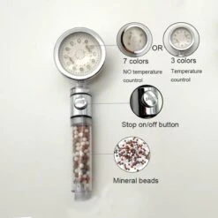 Iridescent Douchekop LED Verlichting – Waterbesparende Douchekop – Hoge Druk Transparant 14 Iridescent Douchekop LED Verlichting – Waterbesparende Douchekop – Hoge Druk Transparant -Badkamerproducten Winkel 1200x1200 221