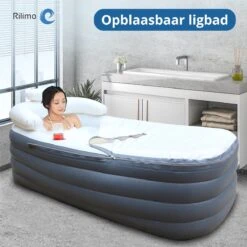 Opblaasbaar Bad Ligbad Zitbad Volwassenen - Ijsbad Badkuip Opblaasbad - Opvouwbaar Bad Opblaas Bad Antraciet -Badkamerproducten Winkel 1200x1200 2241