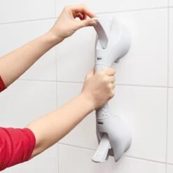 VITILITY Quick Mobile Rail - Wandbeugel Met Zuignappen - Zonder Boren - 40 Cm - Wit - Veiligheidsgreep -Badkamerproducten Winkel 1200x1200 2254